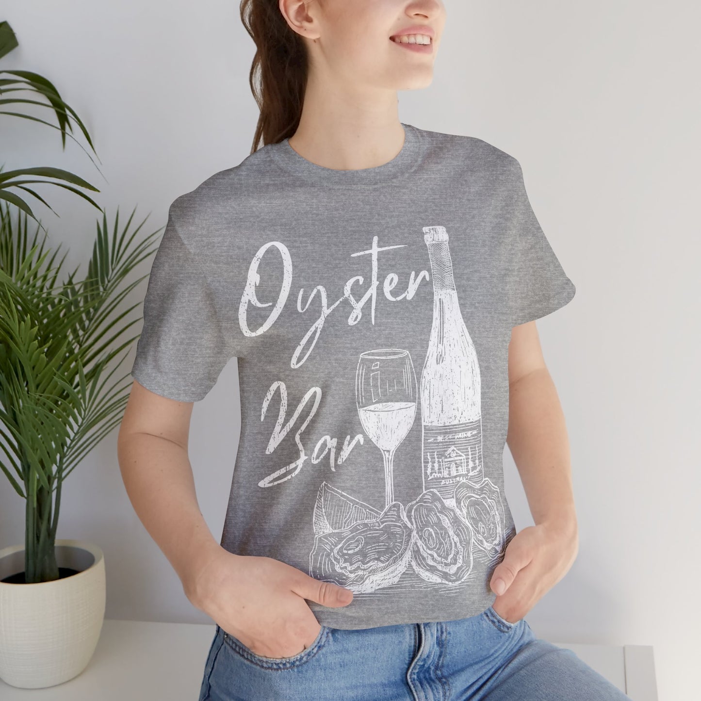Oyster Bar Shirt, Coastal Grandma Tee, Beach Vacation Shirt, Seafood Lover Shirt, Coastal Chic Tee, Wine Lover Shirt, Summer Beach Tee