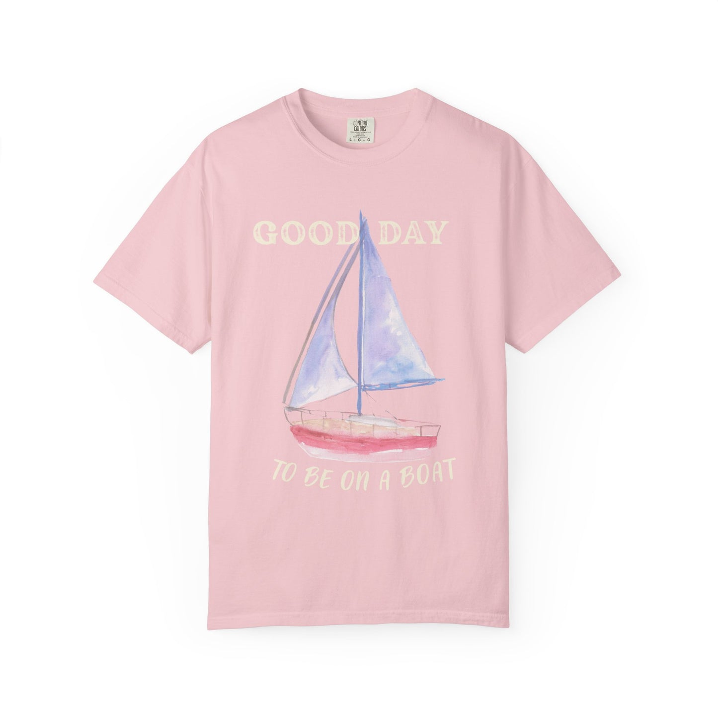 Good Day to Be on a Boat Shirt, Coastal Boat Tee, Lake Life Shirt, Beach Vacation T-Shirt, Nautical Summer Tee, Boat Lover Gift