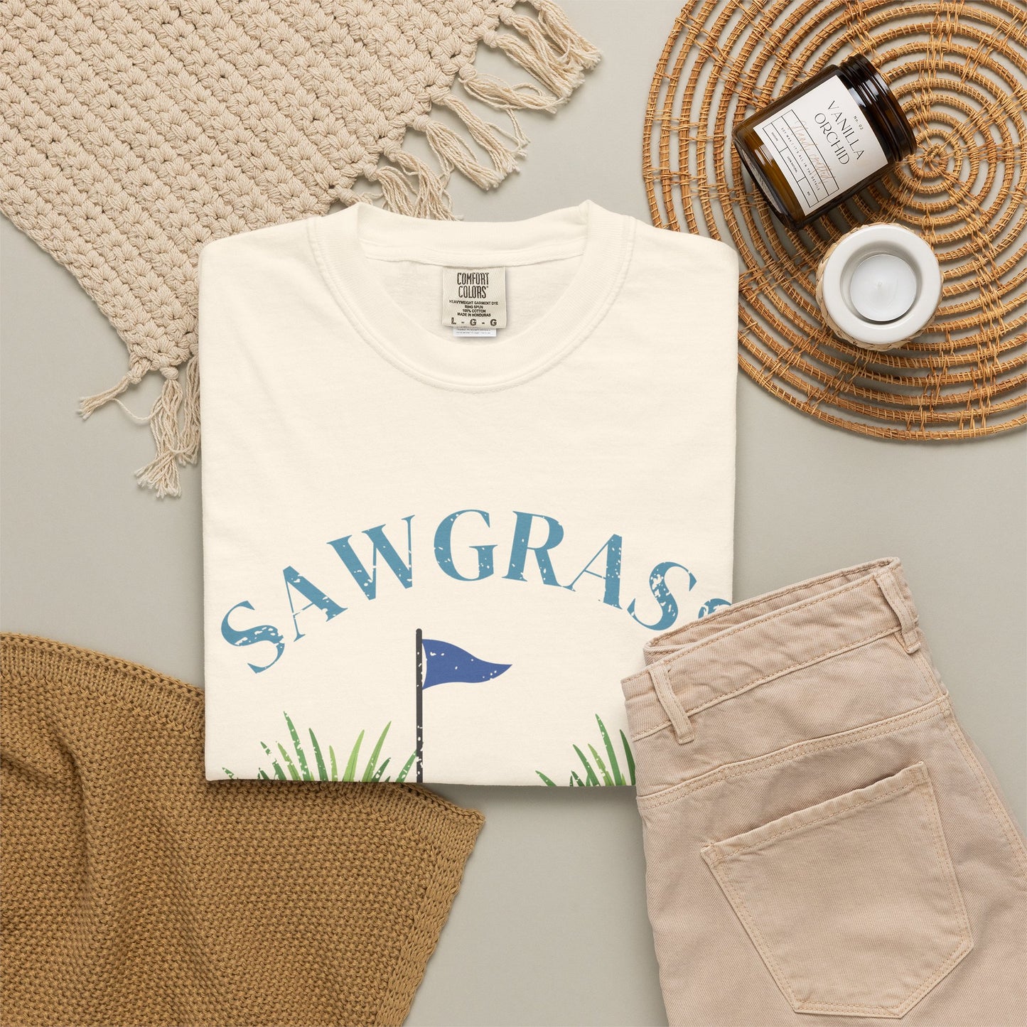 Sawgrass Social Club Shirt, Ponte Vedra Beach Tee, Coastal Golf Shirt, Florida Golf T-Shirt, Golf Lover Gift