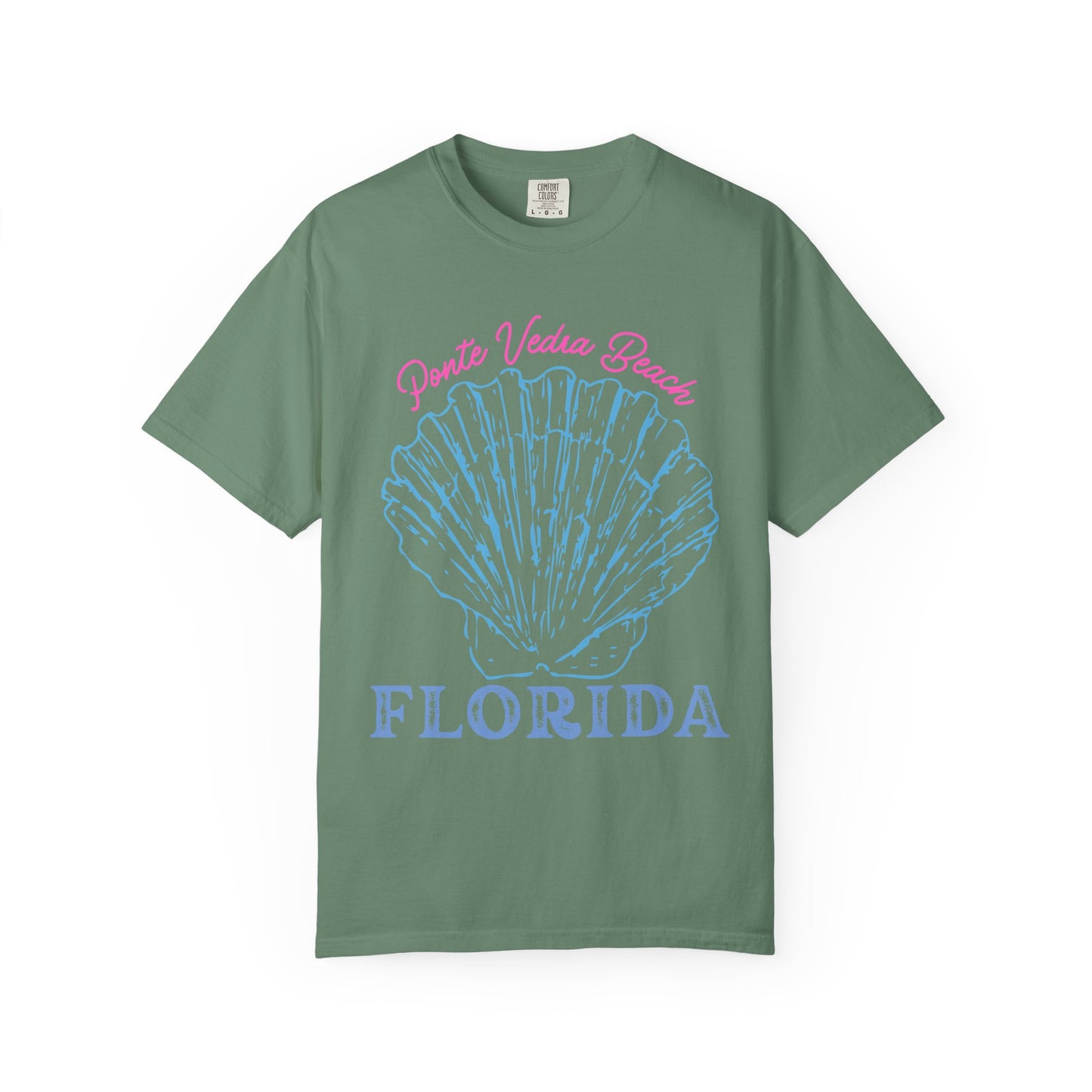Ponte Vedra Beach Florida Shirt, Coastal Shell Tee, Florida Beach Shirt, Ponte Vedra Souvenir, Beach Vacation T-Shirt