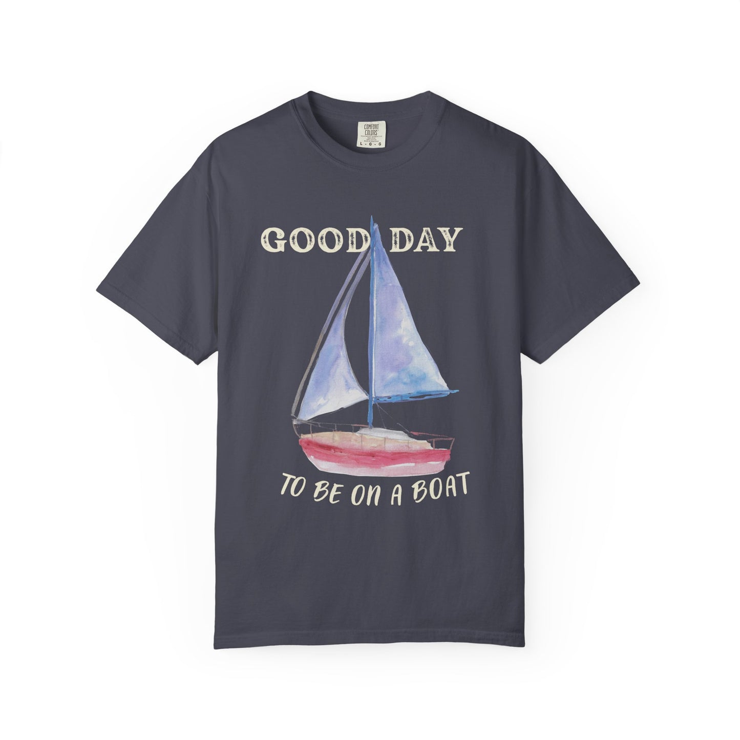 Good Day to Be on a Boat Shirt, Coastal Boat Tee, Lake Life Shirt, Beach Vacation T-Shirt, Nautical Summer Tee, Boat Lover Gift
