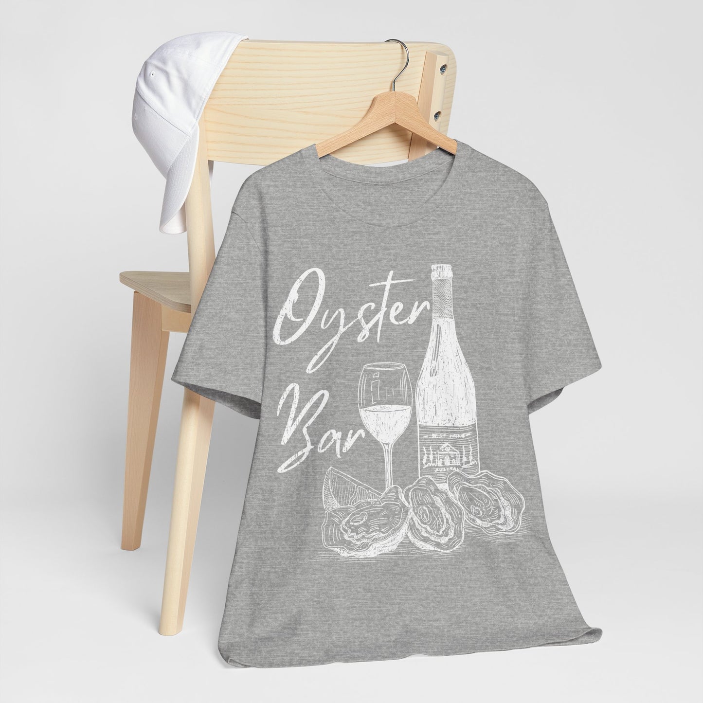 Oyster Bar Shirt, Coastal Grandma Tee, Beach Vacation Shirt, Seafood Lover Shirt, Coastal Chic Tee, Wine Lover Shirt, Summer Beach Tee