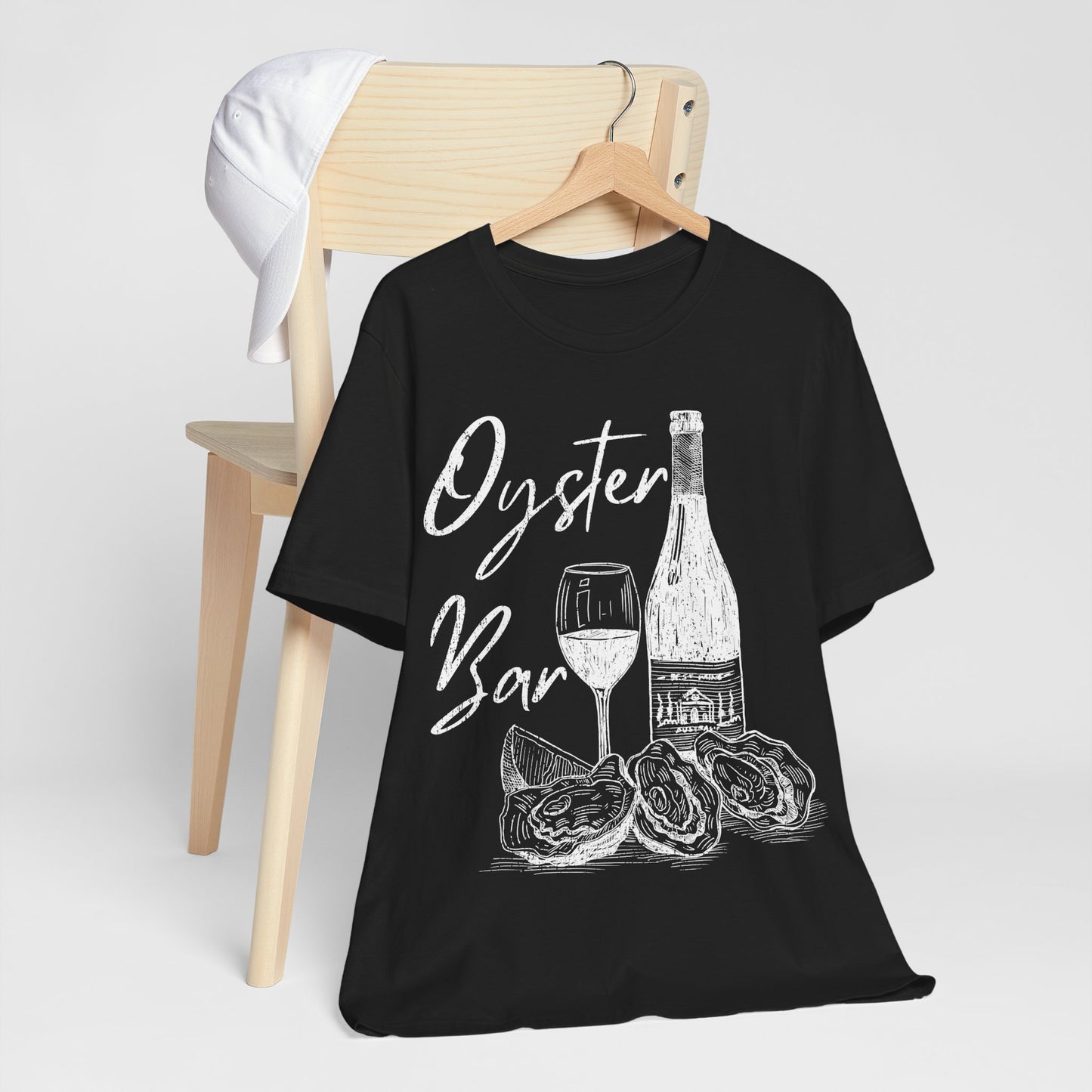 Oyster Bar Shirt, Coastal Grandma Tee, Beach Vacation Shirt, Seafood Lover Shirt, Coastal Chic Tee, Wine Lover Shirt, Summer Beach Tee
