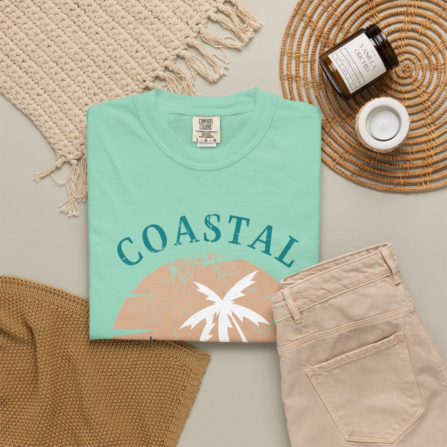Coastal Golf Co Shirt, Coastal Golf Tee, Beach Golf Shirt, Golf Vacation T-Shirt, Coastal Lifestyle Apparel, Golfer Gift