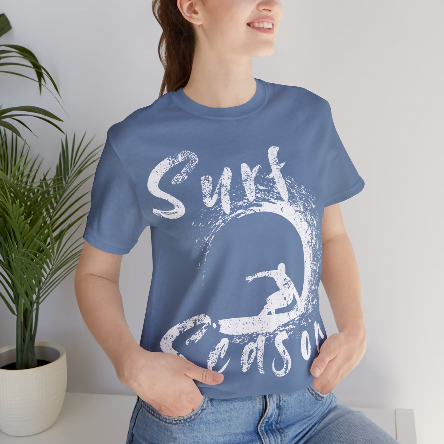 Surf Season Shirt, Retro Surf Tee, Beach Shirt, Coastal Summer Shirt, Vintage Surfing Tee, Ocean Graphic Tee, Surfer Gift