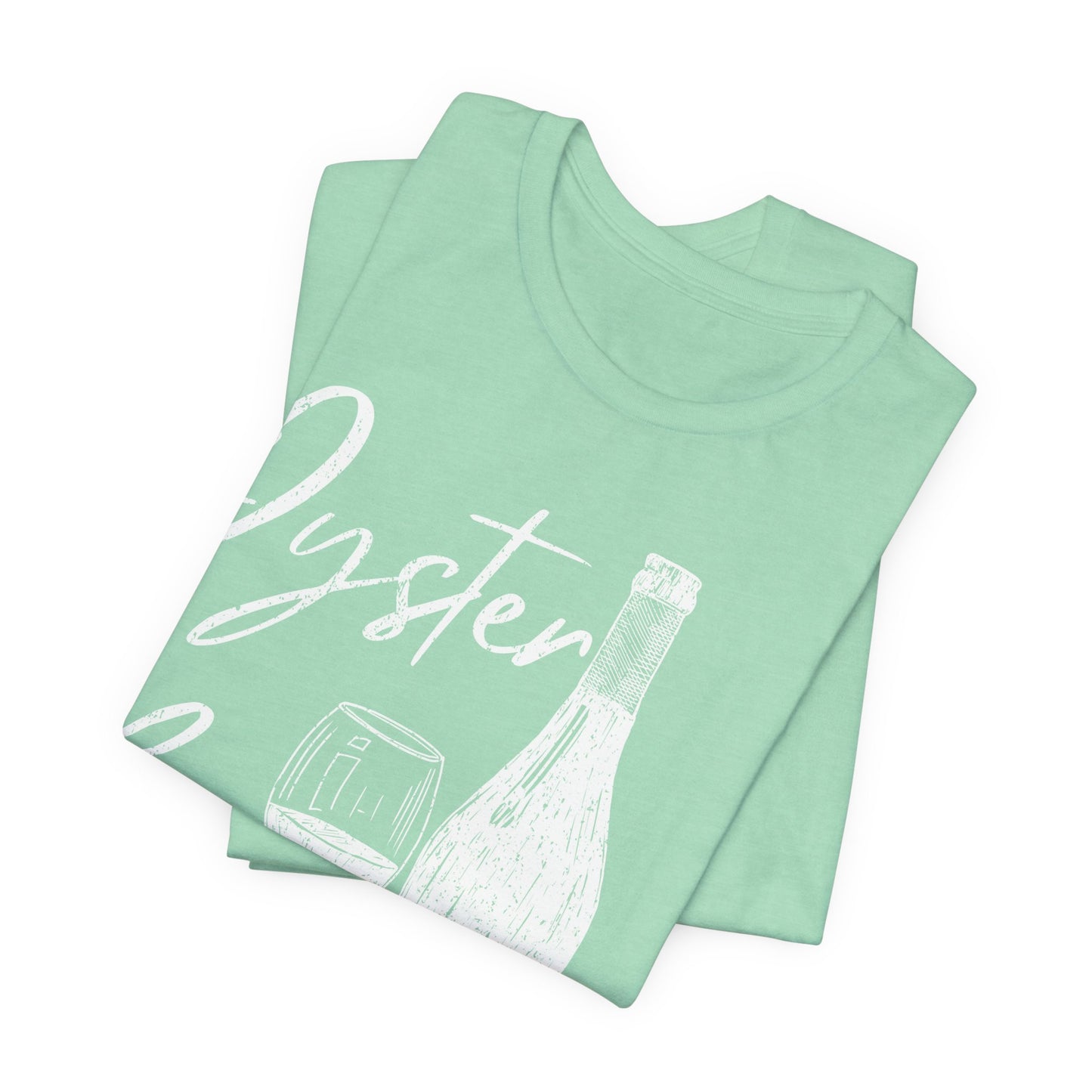 Oyster Bar Shirt, Coastal Grandma Tee, Beach Vacation Shirt, Seafood Lover Shirt, Coastal Chic Tee, Wine Lover Shirt, Summer Beach Tee