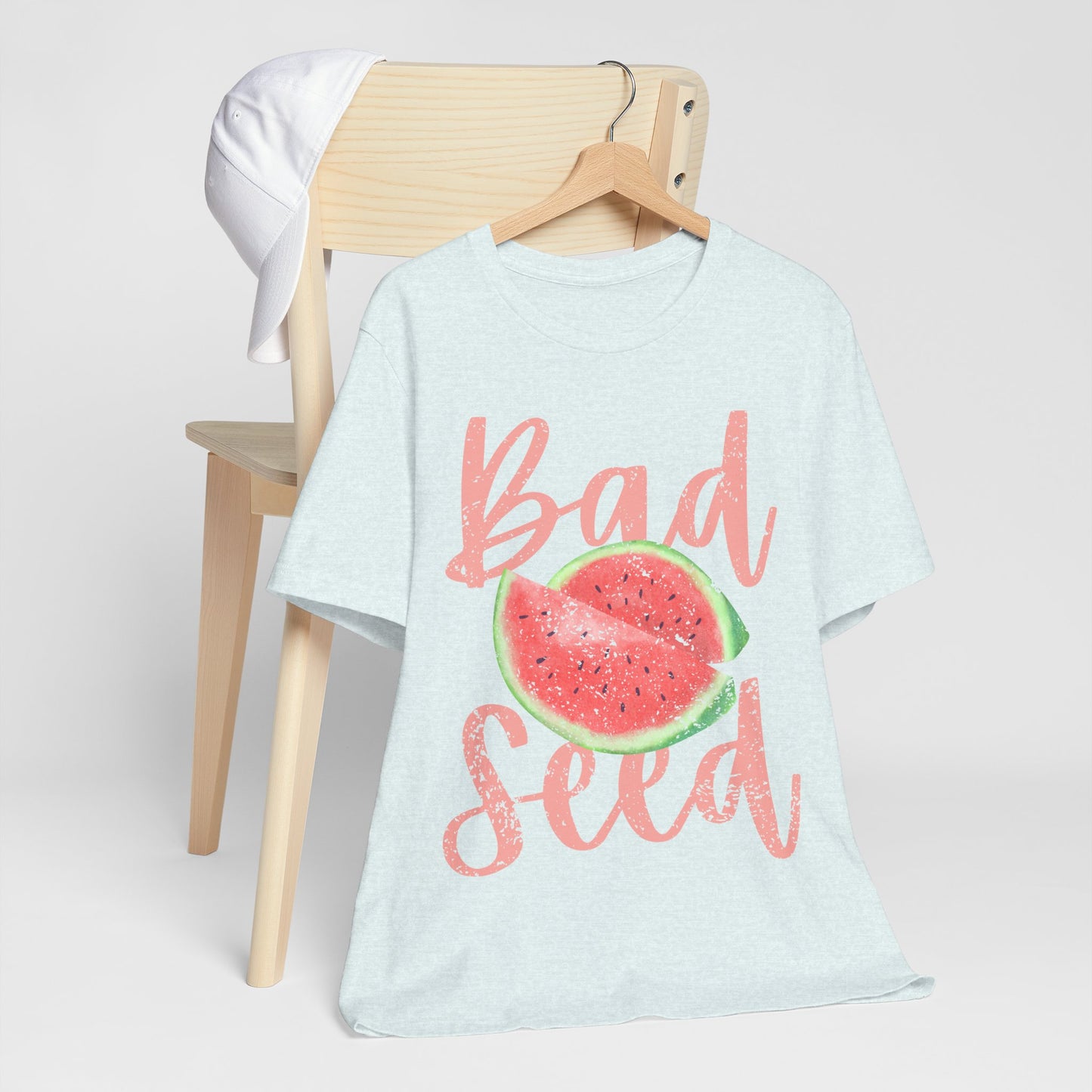 Bad Seed Watermelon Shirt, Cute Summer Tee, Funny Sassy Graphic Tee, Trendy Aesthetic Shirt, Fruit Graphic Tee, Teen Girl Outfit