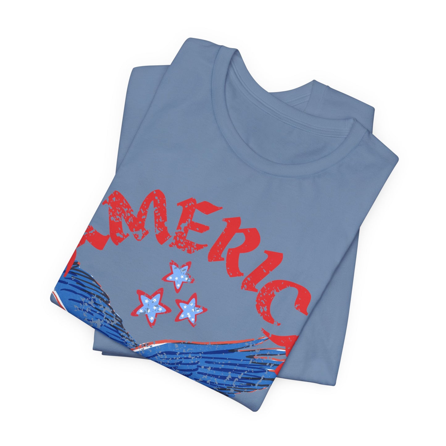 Vintage America Eagle Shirt, Patriotic 4th of July Tee, Retro USA Shirt, Independence Day Outfit, Americana Graphic Tee, July 4th Shirt