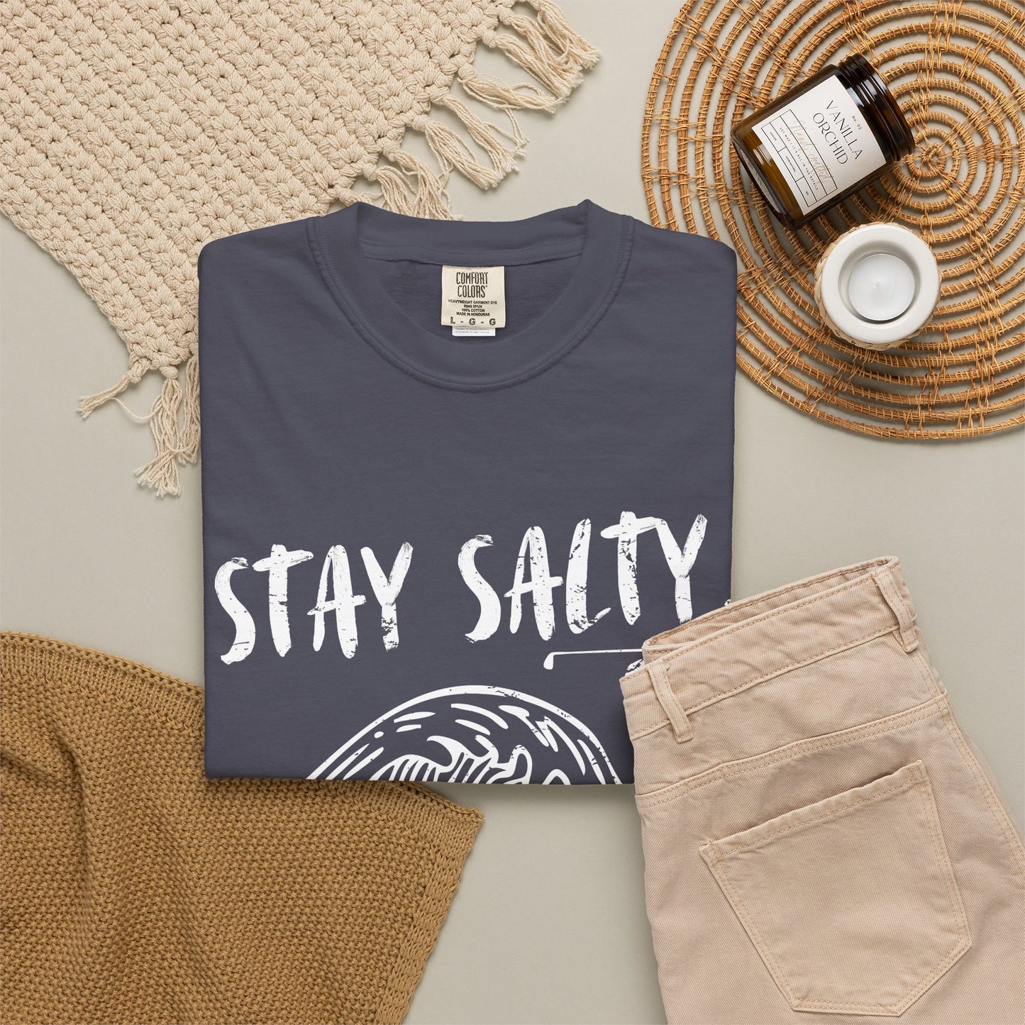 Stay Salty Swing Easy Shirt, Coastal Golf Shirt, Beach Golf Tee, Funny Golfer, Golf Vacation Shirt, Coastal Lifestyle Tee, Golf Lover Gift