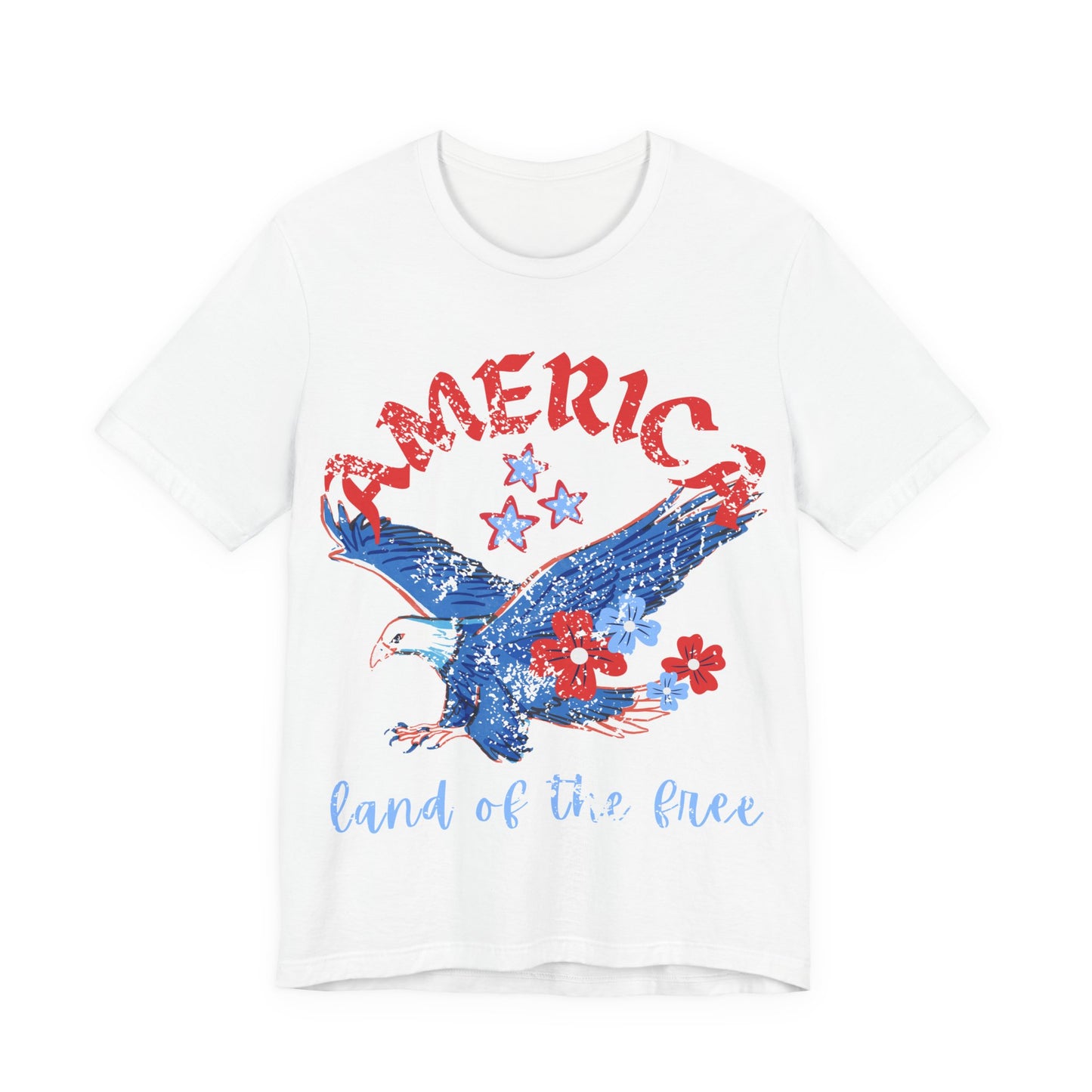 Vintage America Eagle Shirt, Patriotic 4th of July Tee, Retro USA Shirt, Independence Day Outfit, Americana Graphic Tee, July 4th Shirt