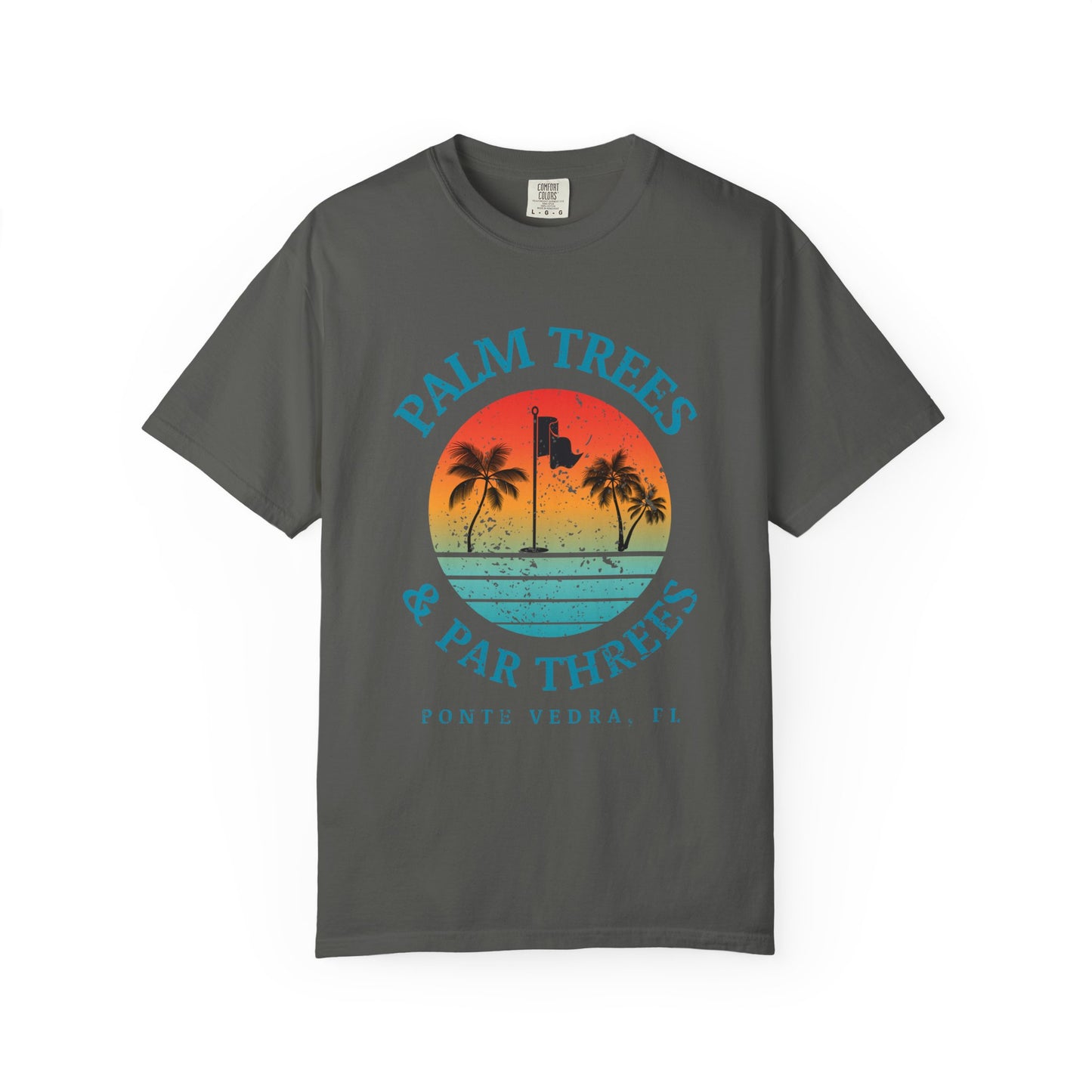 Ponte Vedra Beach, Saltwater & Sand Wedges Shirt, Beach Golf Tee, Golf Vacation T-Shirt, Coastal Lifestyle Apparel, Golfer Gift for Men