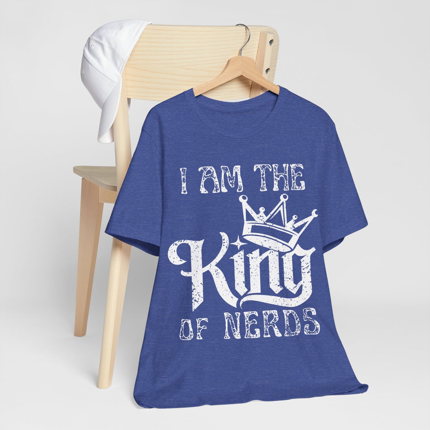 King of Nerds Shirt, Funny Nerd Shirt, Geek Pride Tee, Gamer Shirt, Nerd Humor Tee, Geek Gift, Comic Style Graphic Tee