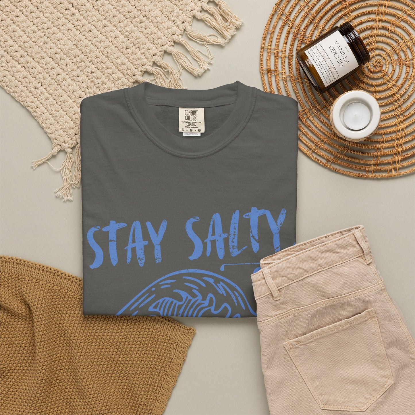 Stay Salty Swing Easy Shirt, Coastal Golf Shirt, Beach Golf Tee, Funny Golfer T, Golf Vacation Shirt, Coastal Lifestyle Tee, Golf Lover Gift