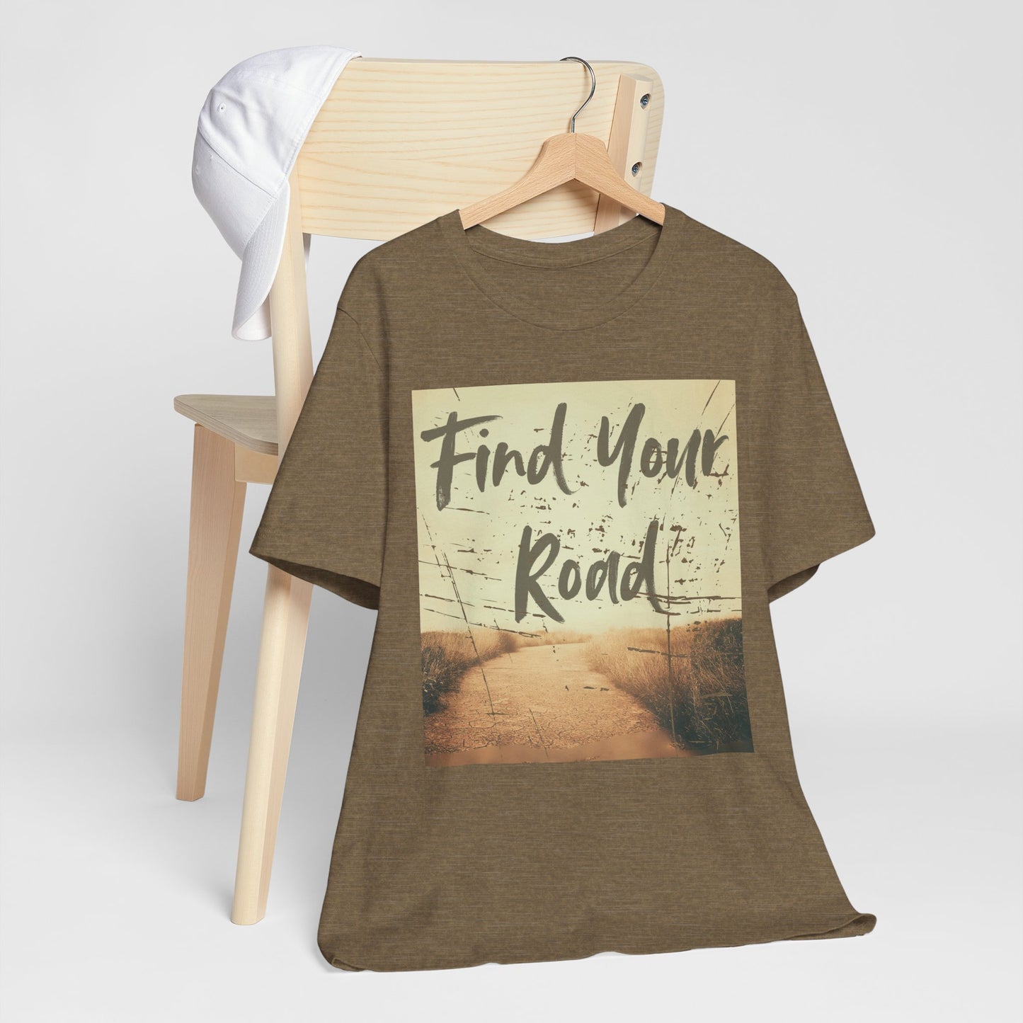 Find Your Road Shirt, Beach Graphic Tee, Coastal Summer Shirt, Vintage Road Trip Tee, Wanderlust T-Shirt, Travel Lover Gift, Retro Beach Tee