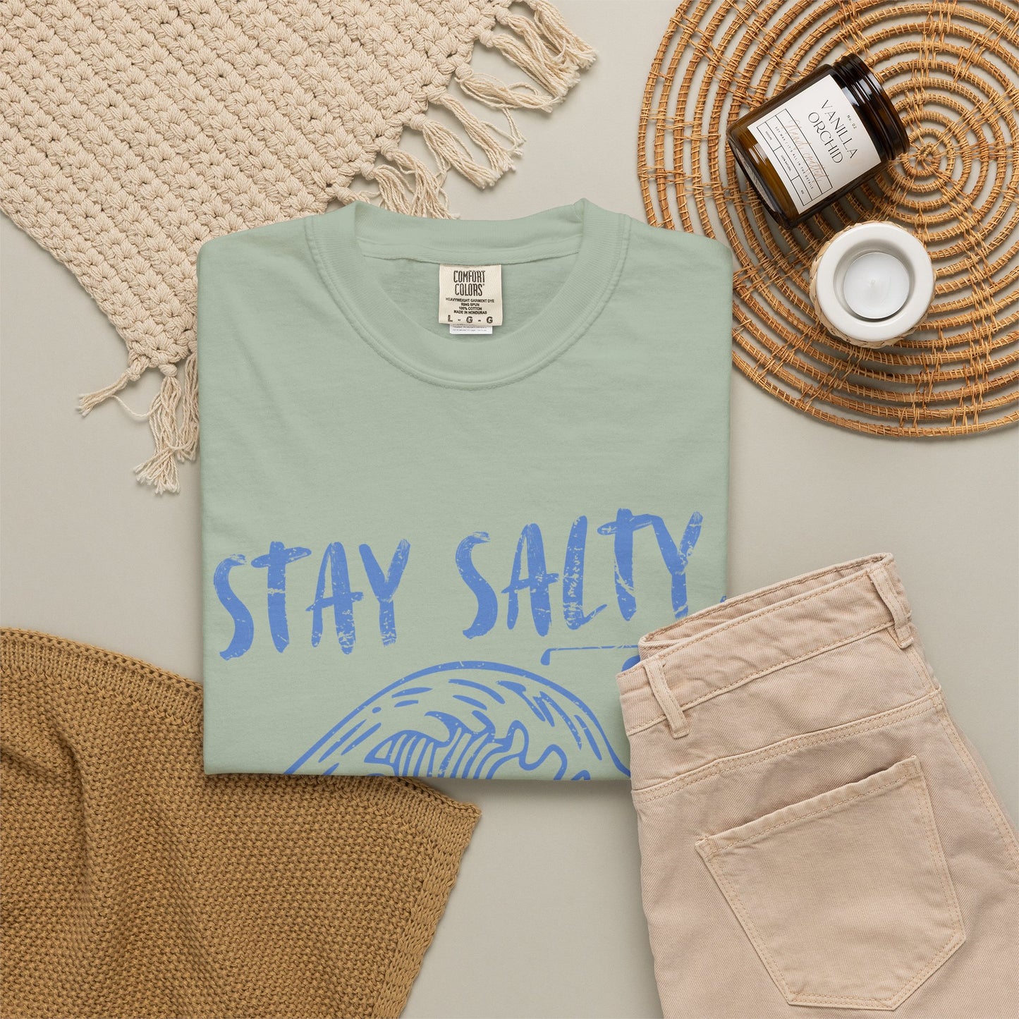 Stay Salty Swing Easy Shirt, Coastal Golf Shirt, Beach Golf Tee, Funny Golfer T, Golf Vacation Shirt, Coastal Lifestyle Tee, Golf Lover Gift