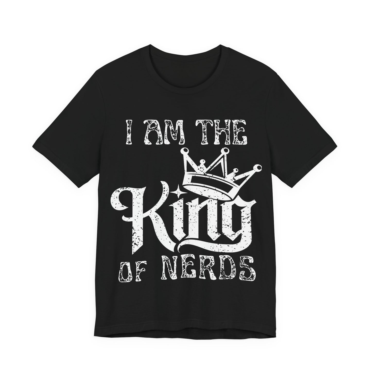 King of Nerds Shirt, Funny Nerd Shirt, Geek Pride Tee, Gamer Shirt, Nerd Humor Tee, Geek Gift, Comic Style Graphic Tee