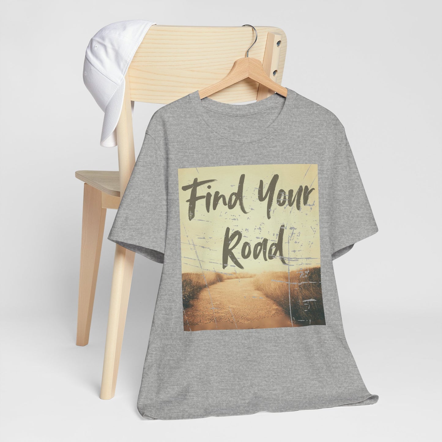 Find Your Road Shirt, Beach Graphic Tee, Coastal Summer Shirt, Vintage Road Trip Tee, Wanderlust T-Shirt, Travel Lover Gift, Retro Beach Tee