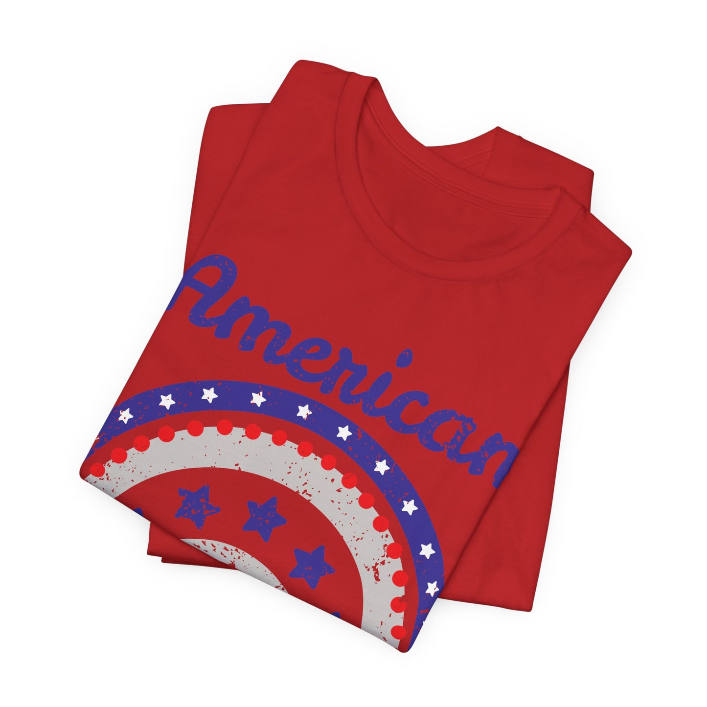 American Girl Shirt, 4th of July Shirt Women, Patriotic USA Tee, Cute Independence Day Outfit, Red White Blue Shirt, USA Graphic Tee