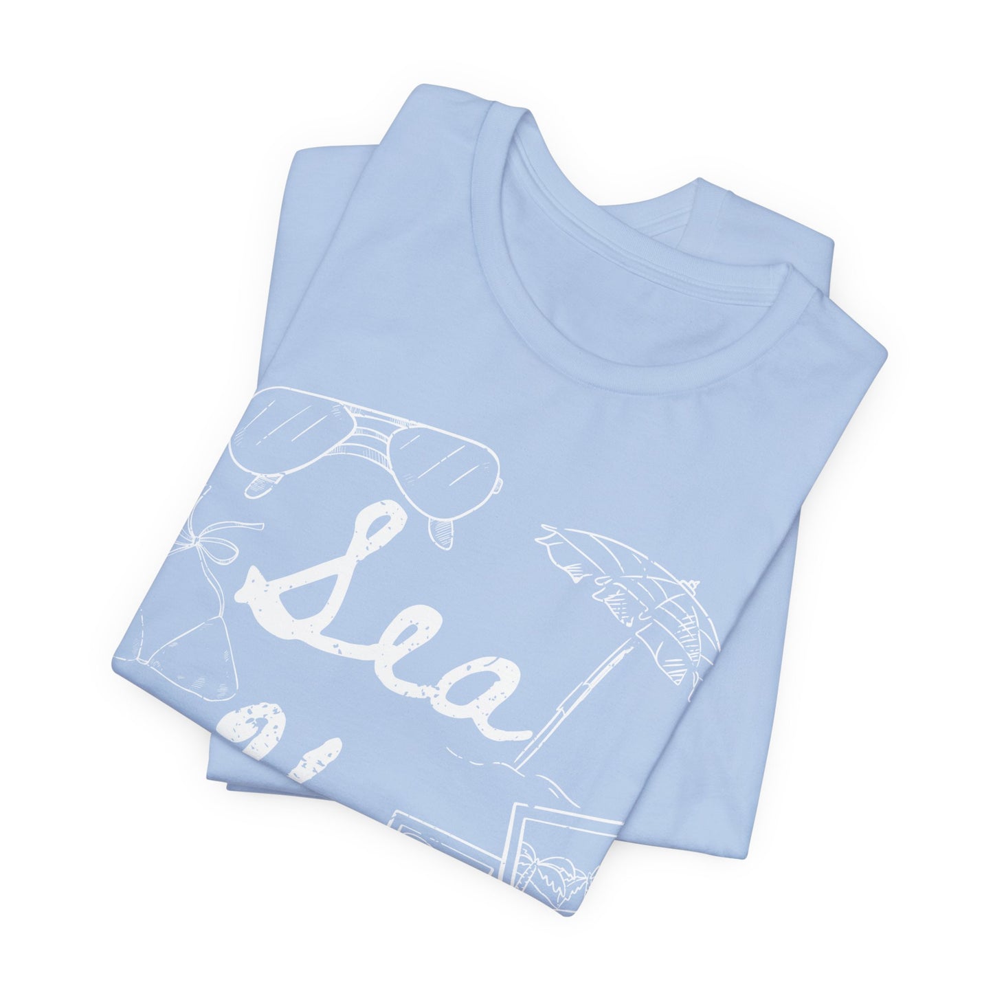 Sea Ya Later Shirt, Beach Vacation Tee, Coastal Summer Shirt, Ocean Graphic Tee, Cute Beach Shirt, Summer Vacation Outfit
