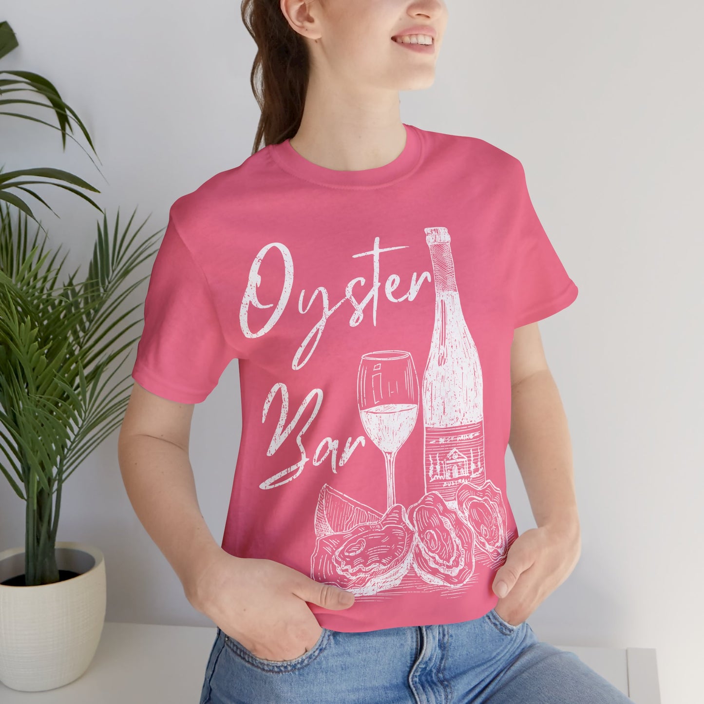 Oyster Bar Shirt, Coastal Grandma Tee, Beach Vacation Shirt, Seafood Lover Shirt, Coastal Chic Tee, Wine Lover Shirt, Summer Beach Tee