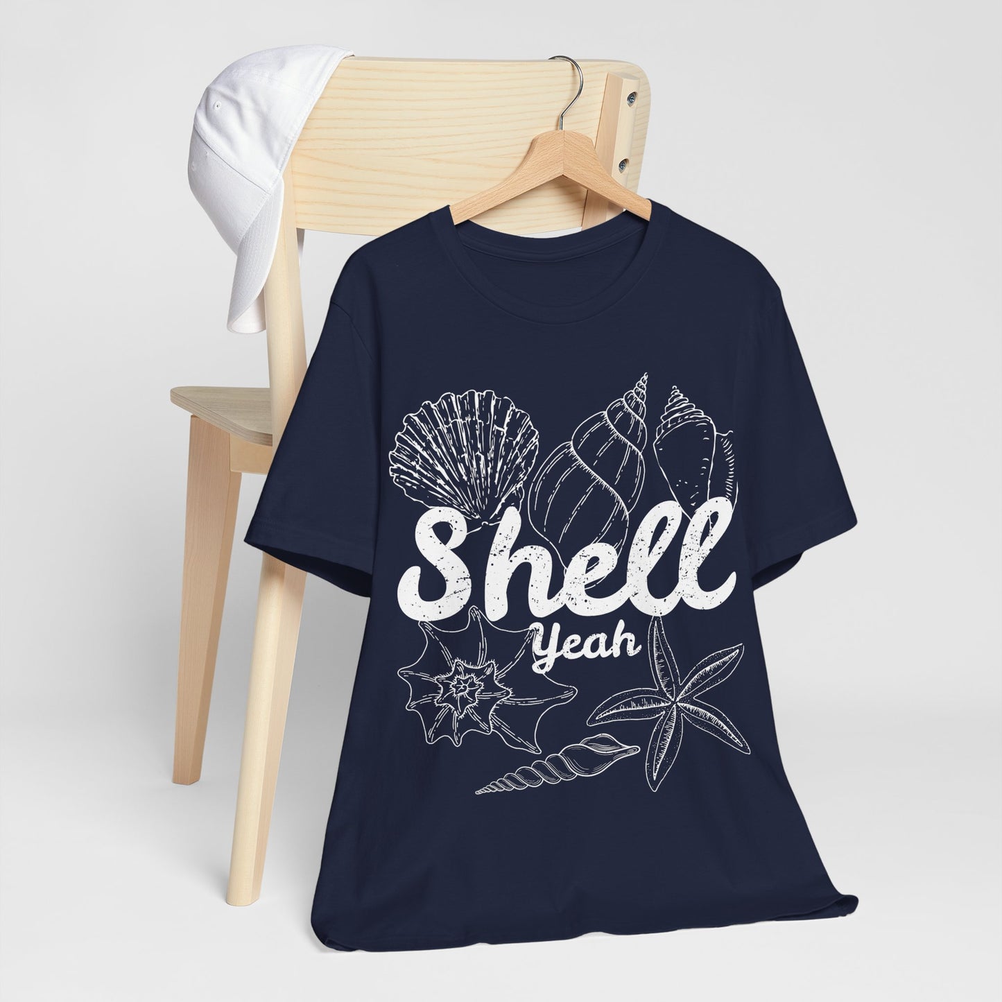 Shell Yeah Shirt, Beach Vacation Tee, Coastal Summer Shirt, Cute Beach Shirt, Ocean Graphic Tee, Funny Beach Tee, Summer Outfit