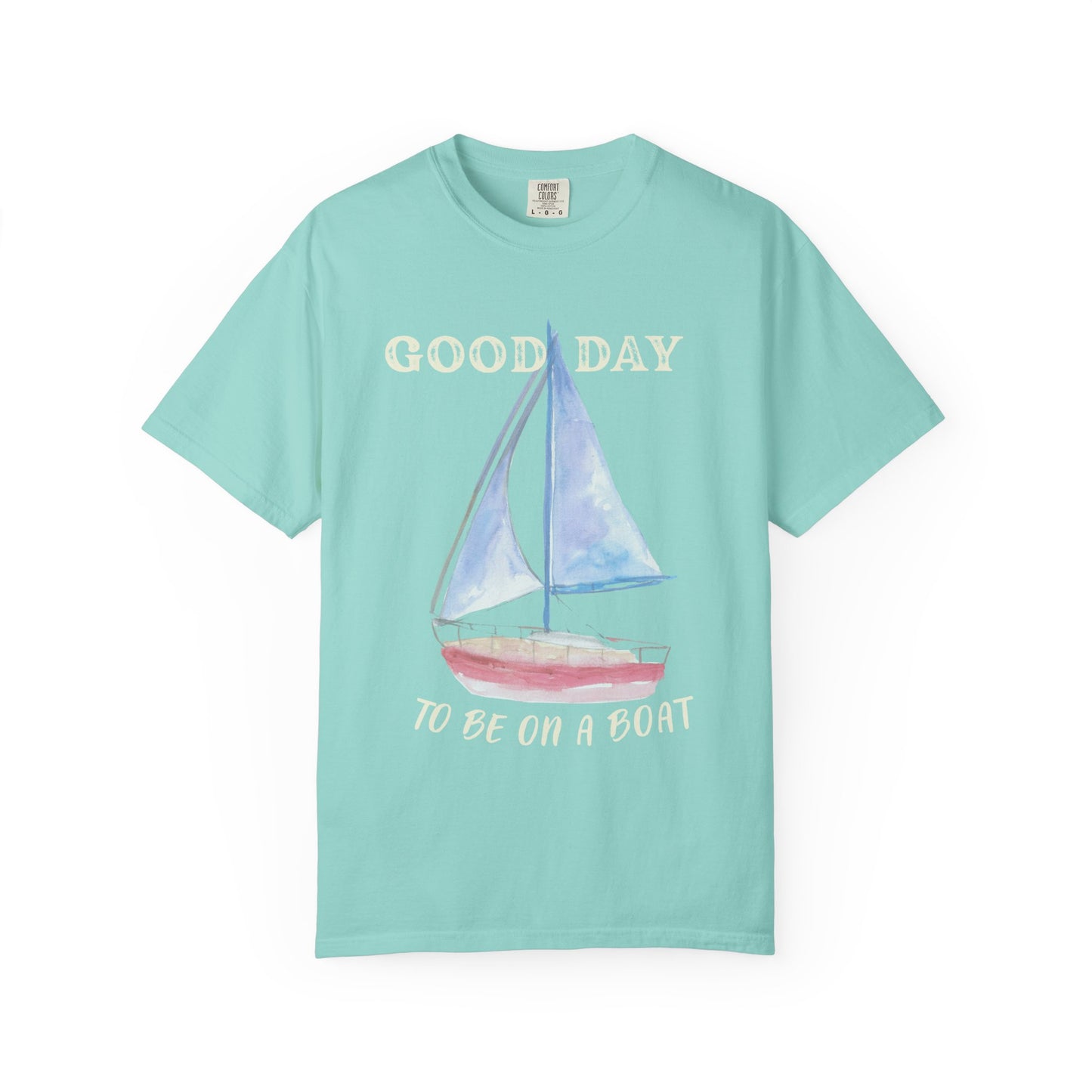 Good Day to Be on a Boat Shirt, Coastal Boat Tee, Lake Life Shirt, Beach Vacation T-Shirt, Nautical Summer Tee, Boat Lover Gift