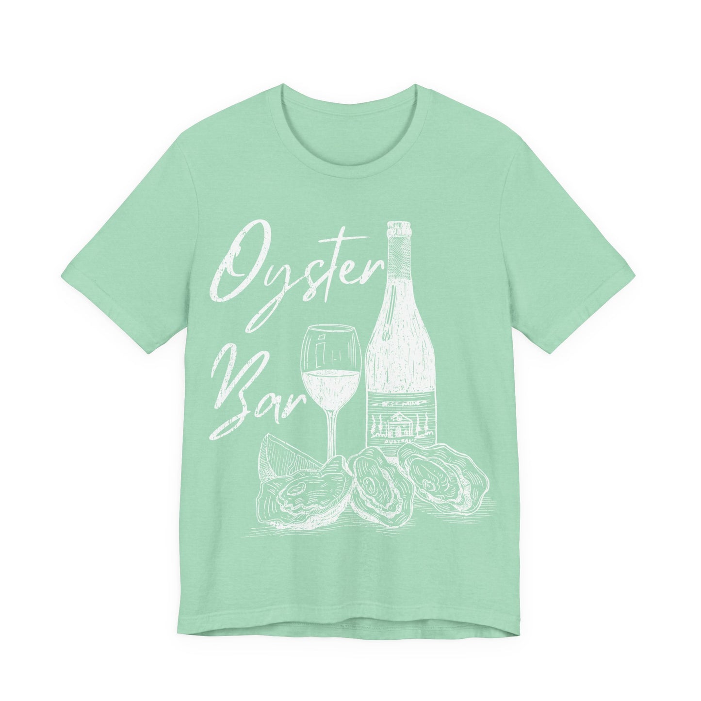 Oyster Bar Shirt, Coastal Grandma Tee, Beach Vacation Shirt, Seafood Lover Shirt, Coastal Chic Tee, Wine Lover Shirt, Summer Beach Tee