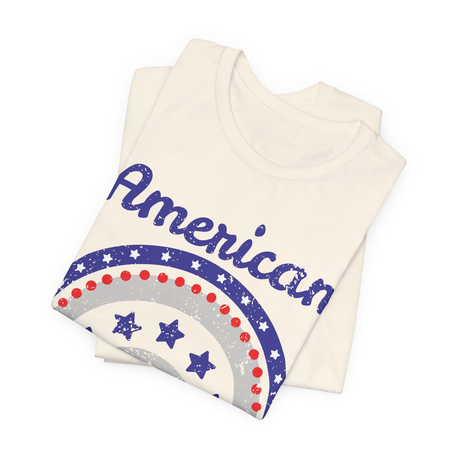 American Girl Shirt, 4th of July Shirt Women, Patriotic USA Tee, Cute Independence Day Outfit, Red White Blue Shirt, USA Graphic Tee