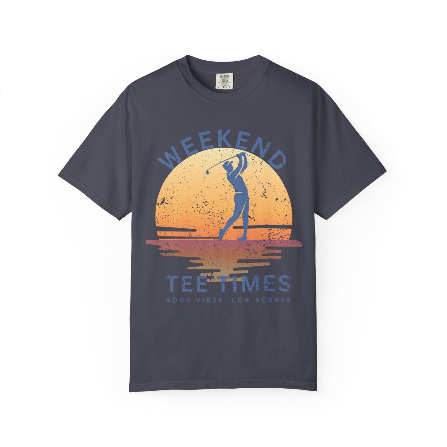 Weekend Tee Times Shirt, Coastal Golf Tee, Golf Vacation Shirt, Beach Golf T-Shirt, Funny Golfer Gift, Golf Lifestyle Tee