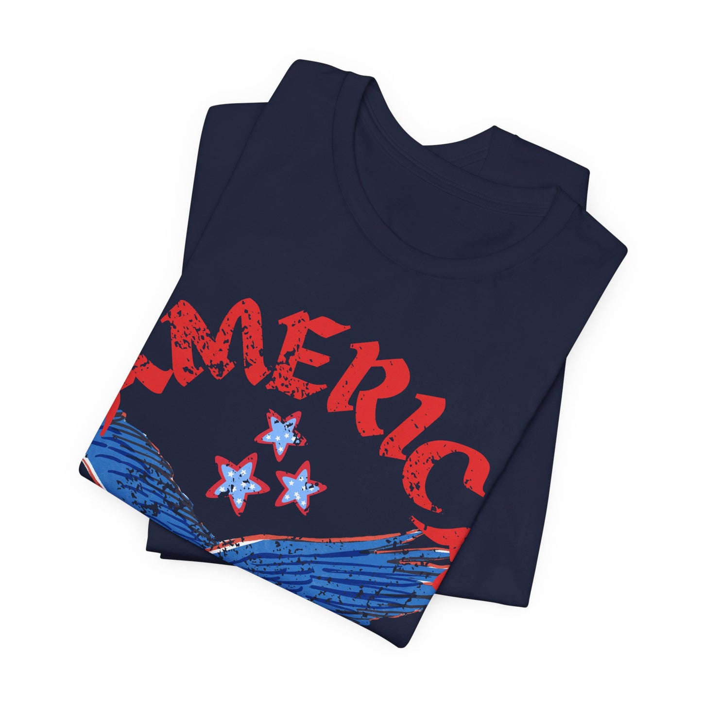 Vintage America Eagle Shirt, Patriotic 4th of July Tee, Retro USA Shirt, Independence Day Outfit, Americana Graphic Tee, July 4th Shirt