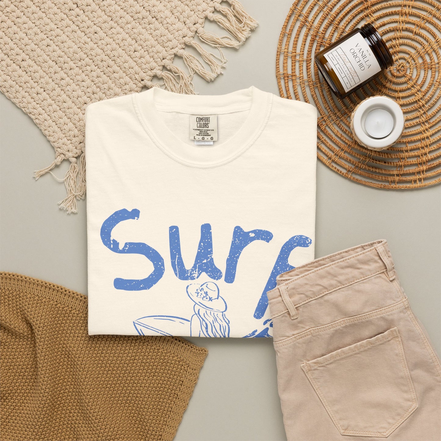 Surf Season Shirt, Beach Graphic Tee, Coastal Summer Shirt, Surfer Girl T-Shirt, Ocean Lover Gift, Beach Vacation Tee