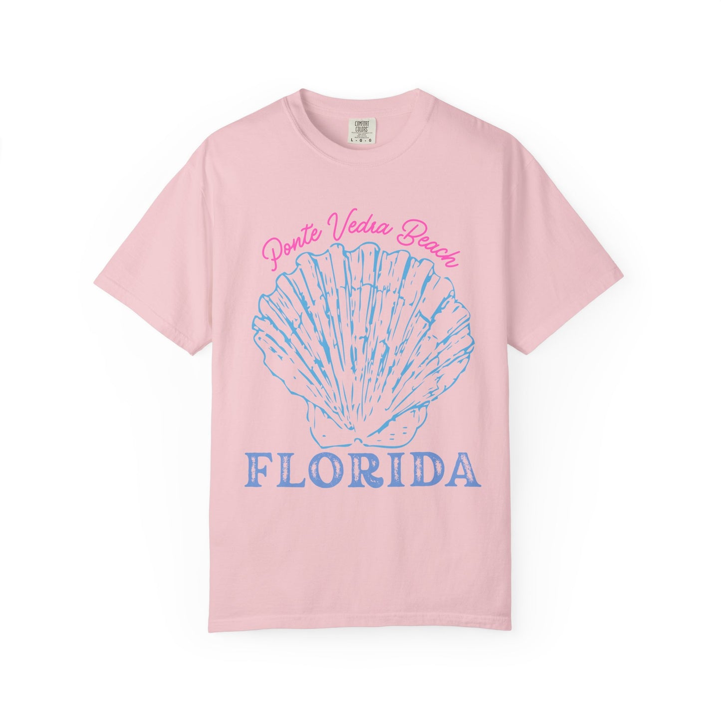 Ponte Vedra Beach Florida Shirt, Coastal Shell Tee, Florida Beach Shirt, Ponte Vedra Souvenir, Beach Vacation T-Shirt