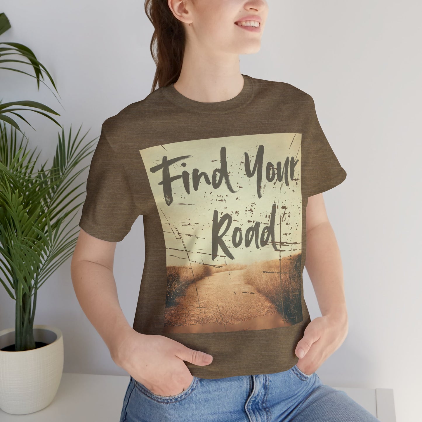 Find Your Road Shirt, Beach Graphic Tee, Coastal Summer Shirt, Vintage Road Trip Tee, Wanderlust T-Shirt, Travel Lover Gift, Retro Beach Tee