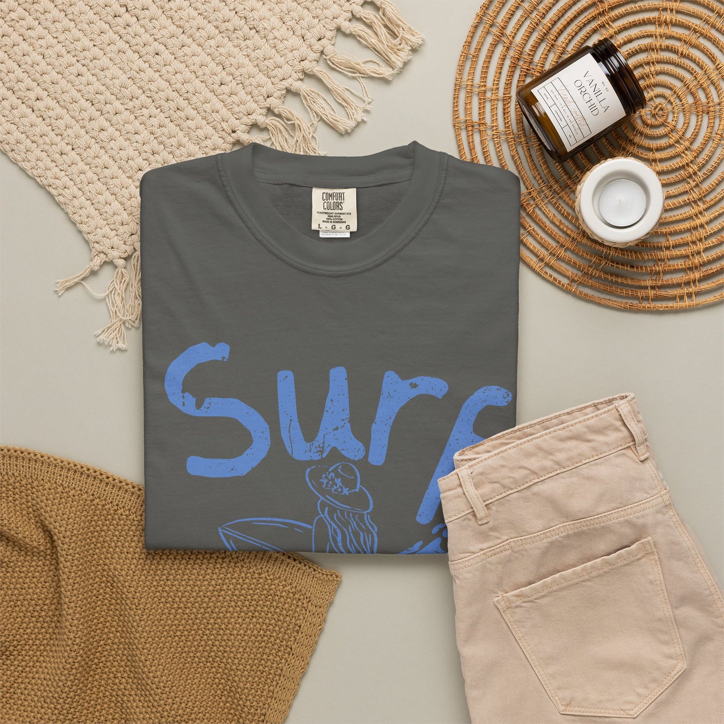 Surf Season Shirt, Beach Graphic Tee, Coastal Summer Shirt, Surfer Girl T-Shirt, Ocean Lover Gift, Beach Vacation Tee