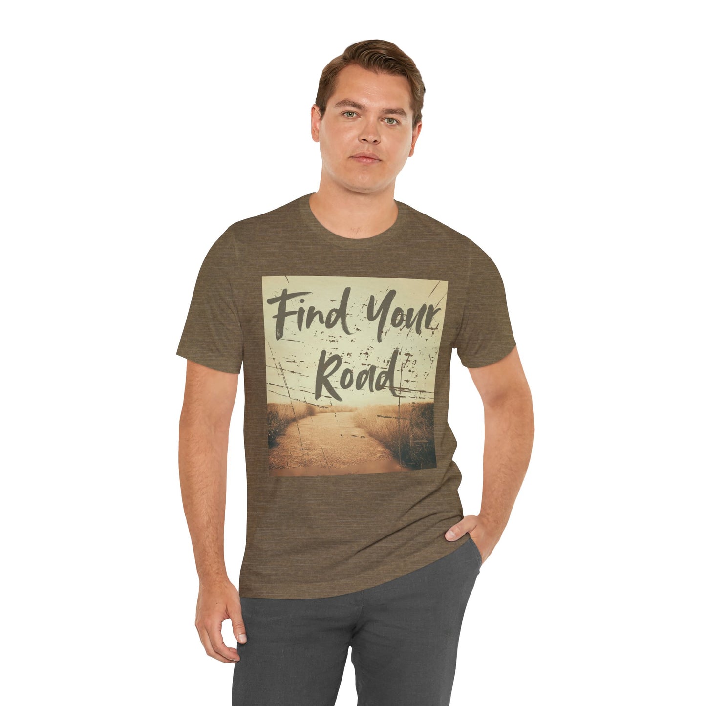 Find Your Road Shirt, Beach Graphic Tee, Coastal Summer Shirt, Vintage Road Trip Tee, Wanderlust T-Shirt, Travel Lover Gift, Retro Beach Tee