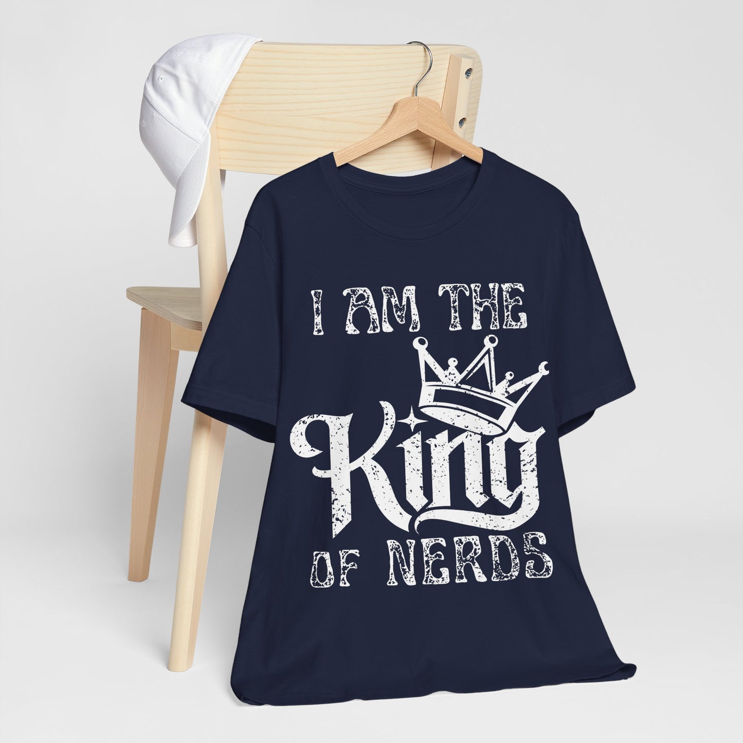 King of Nerds Shirt, Funny Nerd Shirt, Geek Pride Tee, Gamer Shirt, Nerd Humor Tee, Geek Gift, Comic Style Graphic Tee