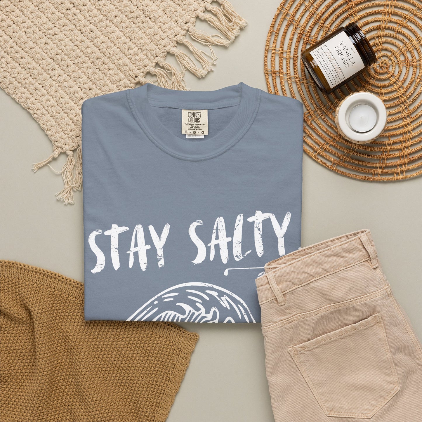 Stay Salty Swing Easy Shirt, Coastal Golf Shirt, Beach Golf Tee, Funny Golfer, Golf Vacation Shirt, Coastal Lifestyle Tee, Golf Lover Gift