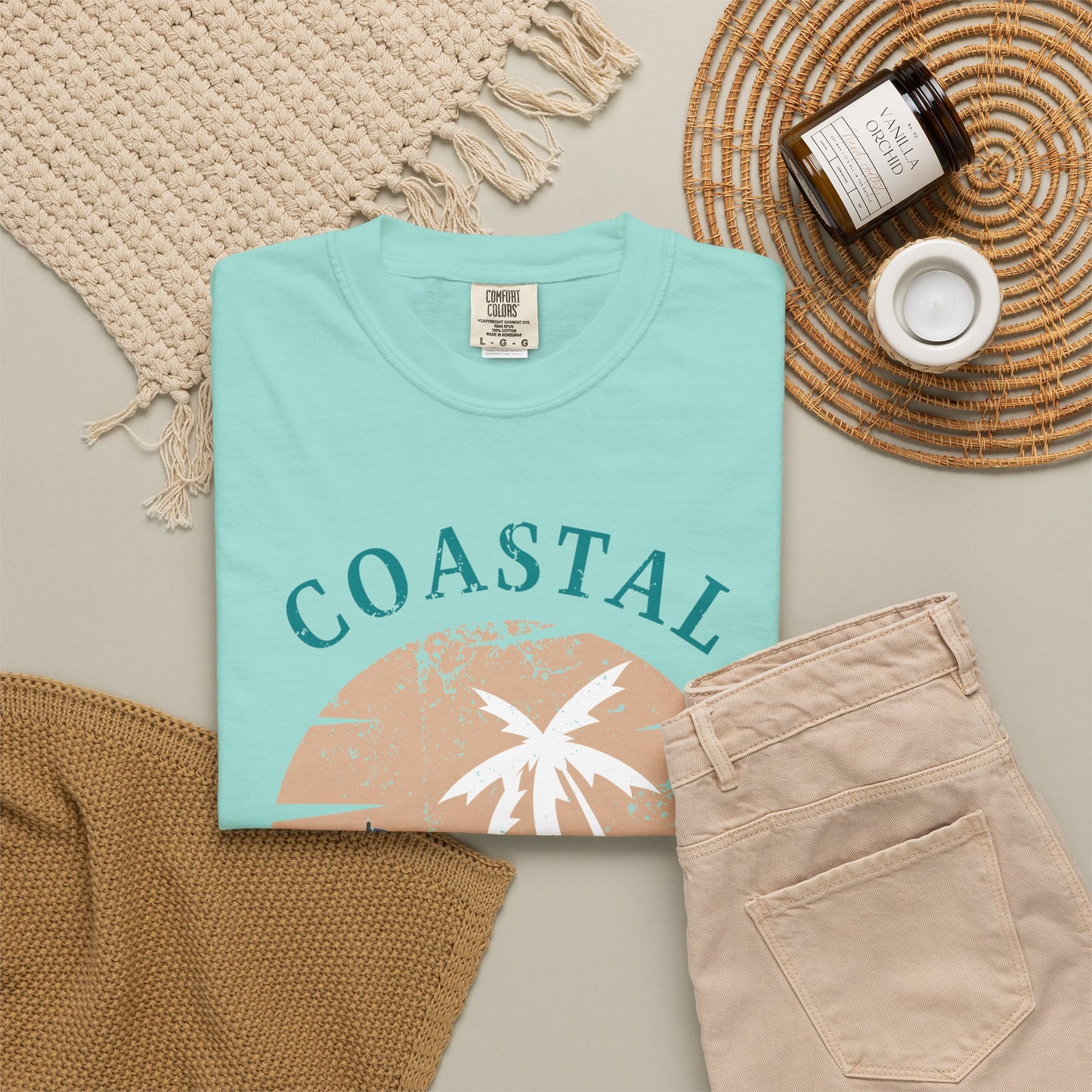 Coastal Golf Co Shirt, Coastal Golf Tee, Beach Golf Shirt, Golf Vacation T-Shirt, Coastal Lifestyle Apparel, Golfer Gift