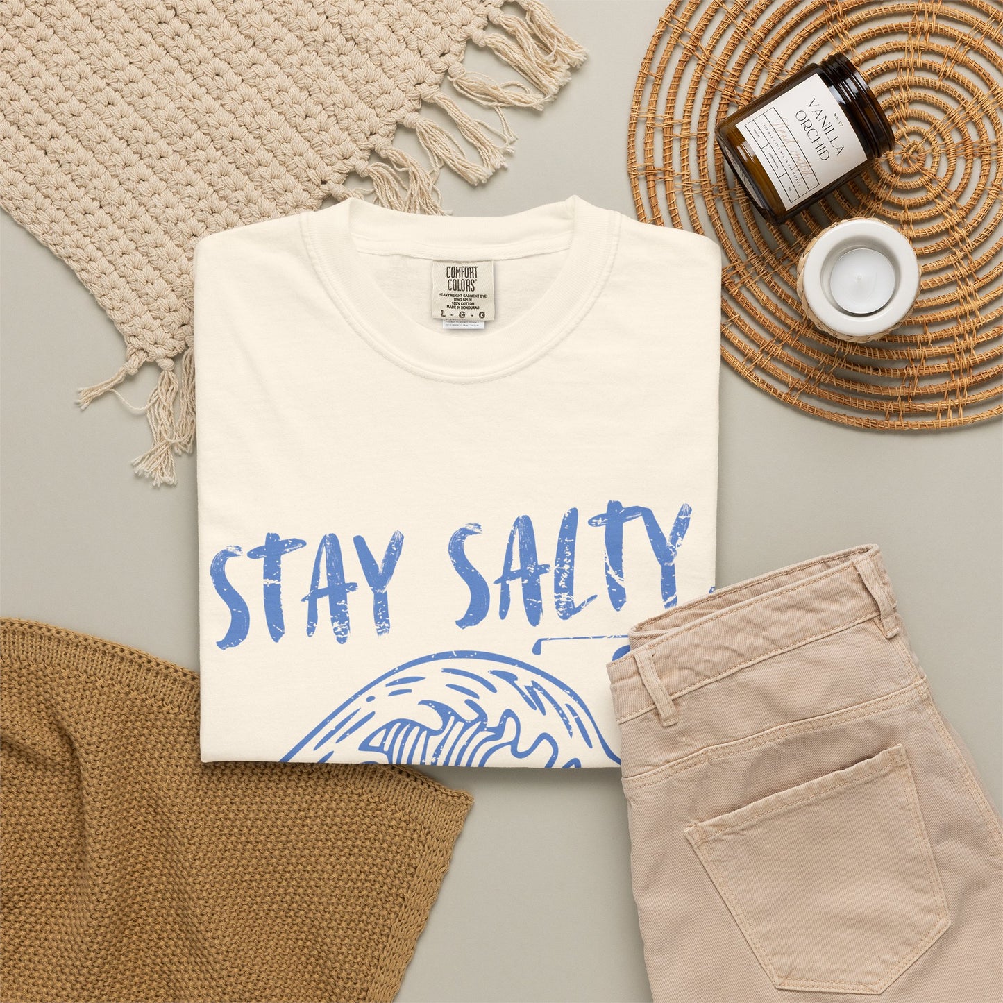 Stay Salty Swing Easy Shirt, Coastal Golf Shirt, Beach Golf Tee, Funny Golfer T, Golf Vacation Shirt, Coastal Lifestyle Tee, Golf Lover Gift