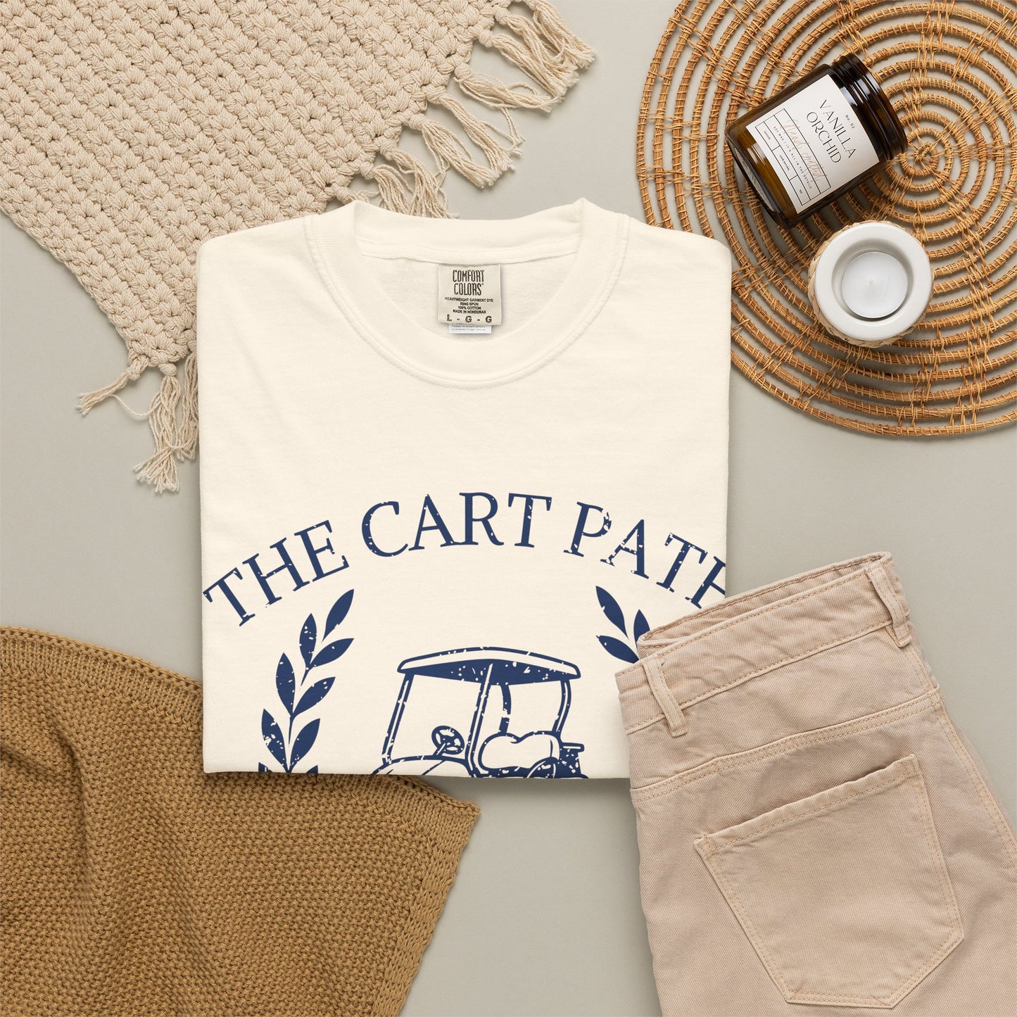 The Cart Path Club Shirt, Funny Golf Shirt, Golf Humor Tee, Cart Path Only Golf T-Shirt, Golfer Gift, Golf Vacation Tee