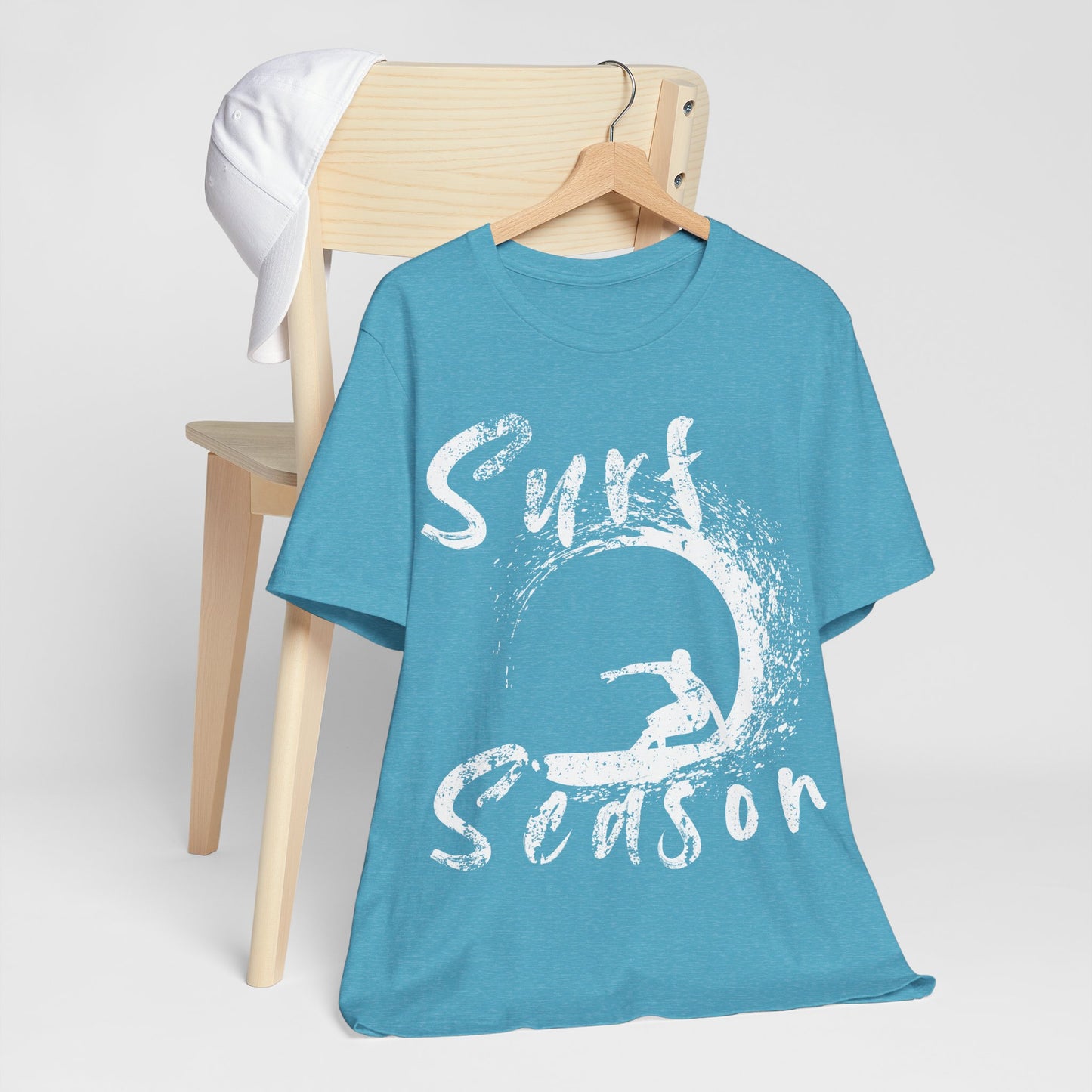 Surf Season Shirt, Retro Surf Tee, Beach Shirt, Coastal Summer Shirt, Vintage Surfing Tee, Ocean Graphic Tee, Surfer Gift