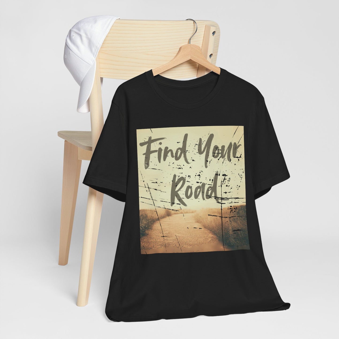 Find Your Road Shirt, Beach Graphic Tee, Coastal Summer Shirt, Vintage Road Trip Tee, Wanderlust T-Shirt, Travel Lover Gift, Retro Beach Tee